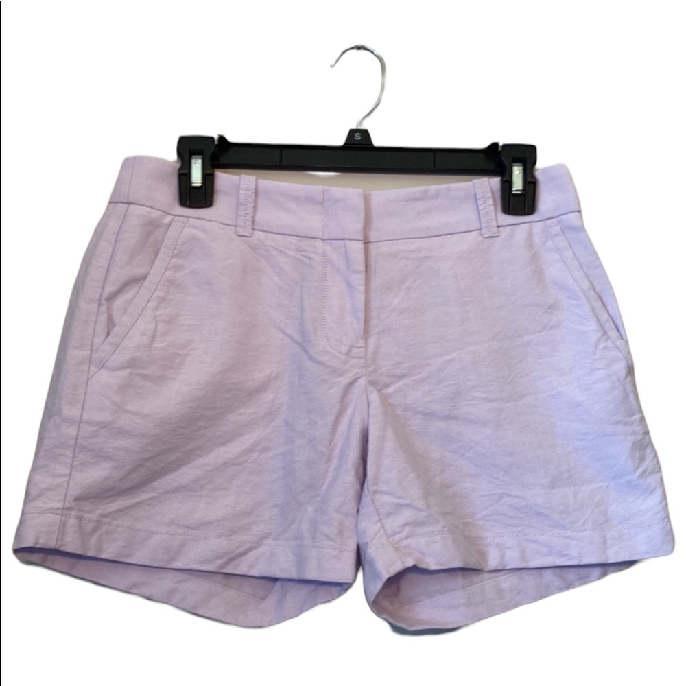 J Crew Pale Lavender Shorts